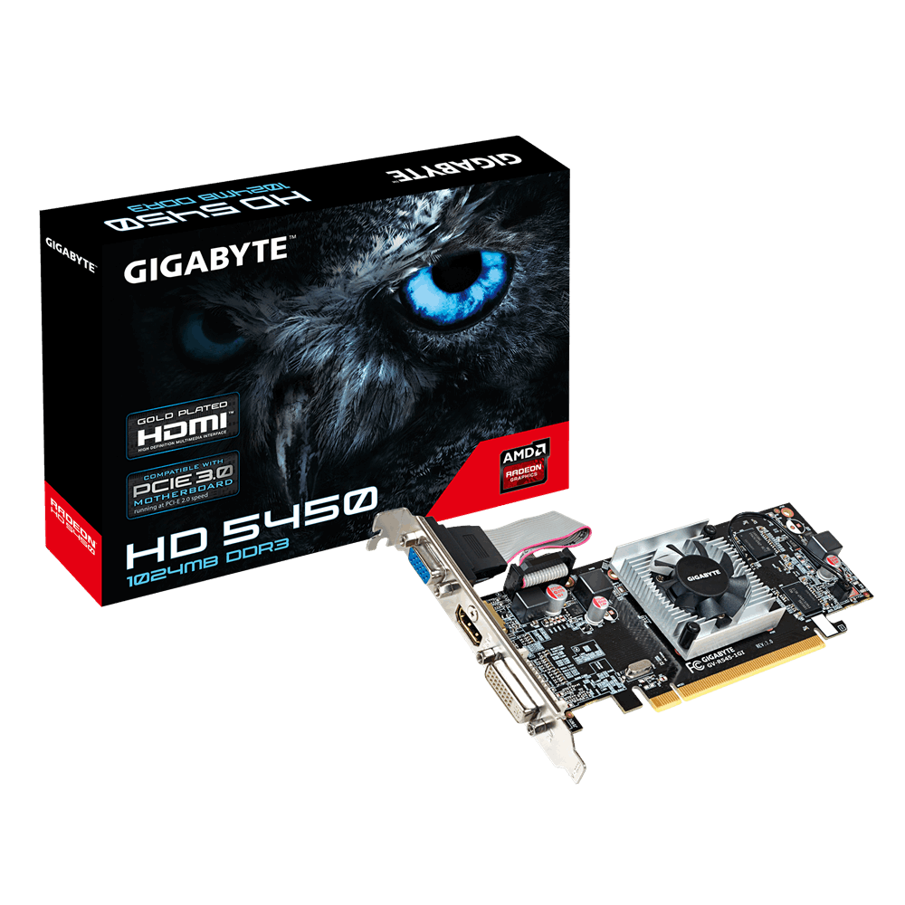 Gigabyte ATi Radeon 5450 Graphics Card