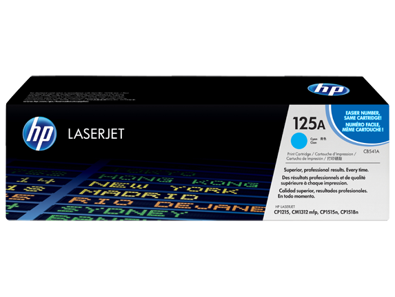 HP 125A Cyan Original LaserJet Toner