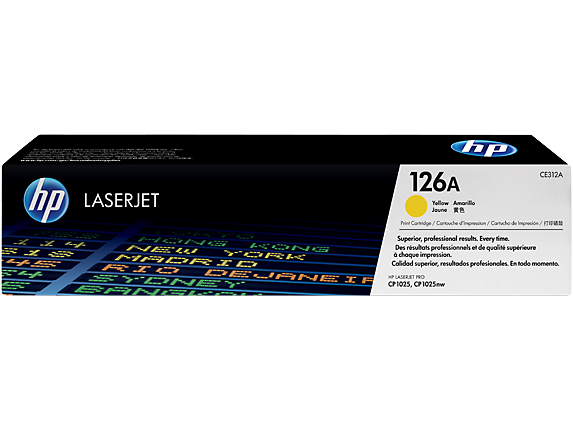 HP 126A Yellow Original LaserJet Toner